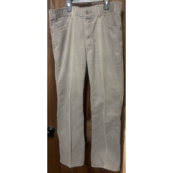 Levi's Other - VTG Levi’s  43415-4556 Gray denim 36x30 Jeans With Brown Tab